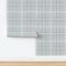 Traditional Heritage Revival Blue Green Cottagecore Rustic Modern Farmhouse English Cottage French Country Style Plaid Classic Scandi Japandi Custom Pre-pasted Wallpaper by Spoonflower Pre-Pasted Wallpaper 2FT Wide